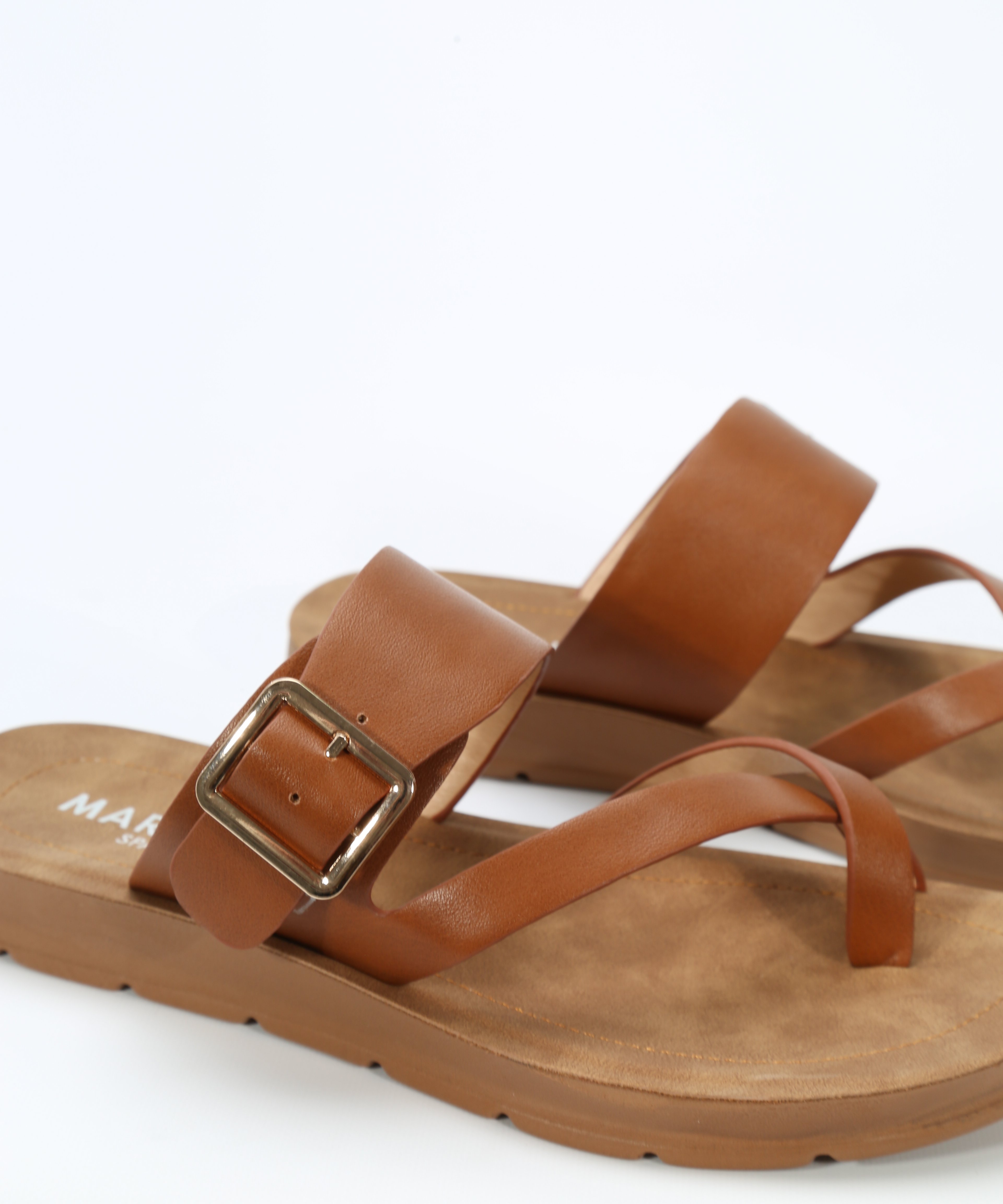 Sandalia plana hebilla image number null